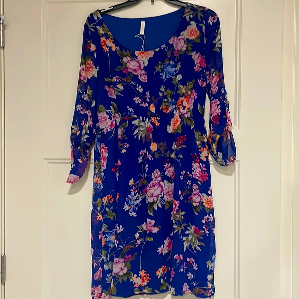 Maternity floral dress